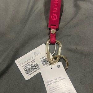 lululemon berry rumble Silicone Keychain